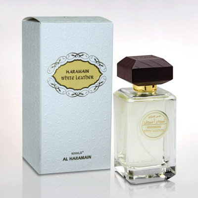 

Kivalo Ⓡ Haramain Pure Original White Leather Perfume Attar (Spray) with White Oudh, Musk, Amber - 100 ml Floral Attar(Oud (agarwood))
