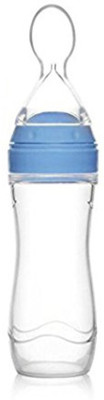 

Guru Kripa Baby Products ™ Presents Baby Squeezy Food Grade Silicone Spoon Bottle Feeder for Baby Feeding (Blue, 120 ml) - 120 ml(Blue)