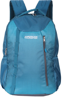 

American Tourister Backpack (Teal) 19 L Backpack(Blue)