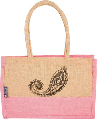 

Promise bags Perfect Eco Friendly Naturally processed Multipurpose Reusable Jute Bags Multipurpose Bag(Multicolor, 14 inch)