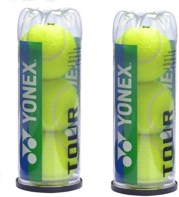 

Yonex TOUR TB-TR3pack of 2x3 Tennis Ball(Pack of 2, Green)