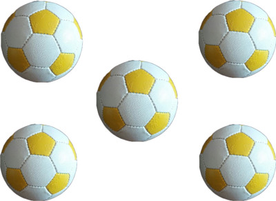 

Sangam SNGSVB_05 Football - Size: 3(Pack of 5, White, Yellow)