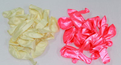 

shopely Solid (light pink & white)HD Balloons-pack of 150 Balloon(Multicolor, Pack of 150)