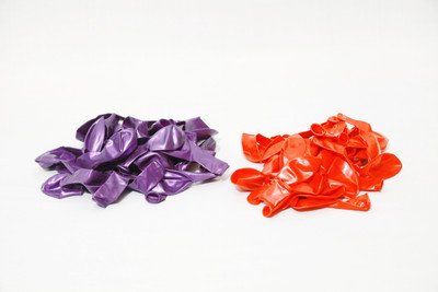 

shopely Solid (red & purple) HD Balloons-pack of 50 Balloon(Multicolor, Pack of 50)