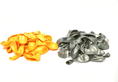 

shopely Solid (gold & silver) HD Balloons-pack of 100 Balloon(Multicolor, Pack of 100)