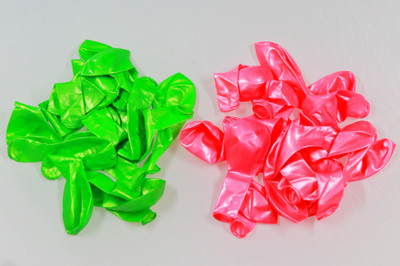 

shopely Solid (light pink & light green)HD Balloons-pack of 100 Balloon(Multicolor, Pack of 100)