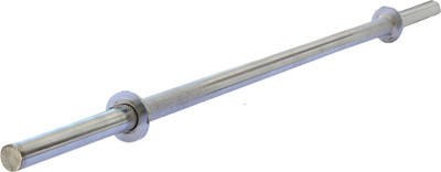 

L'AVENIR PREMIUM 3ft. Weight Lifting STRAIGHT ROD with CLAMPS Weight Lifting Bar(Silver)