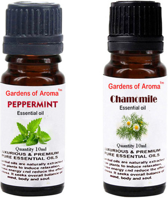

Gardens Of Aroma Peppermint Essential Oil And Chamomile Essential Oil(20 ml)