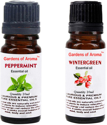 

Gardens Of Aroma Peppermint Essential Oil And Wintergreen Essential Oil(20 ml)