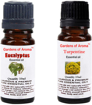 

Gardens Of Aroma Eucalyptus Essential Oil And Turpentine Essential Oil(20 ml)