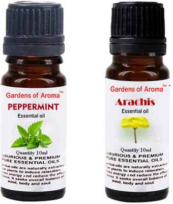 

Gardens Of Aroma Peppermint Essential Oil And Arachis Essential Oil(20 ml)