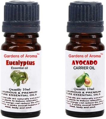 

Gardens Of Aroma Eucalyptus Essential Oil And Avocado Carrier Oil(20 ml)