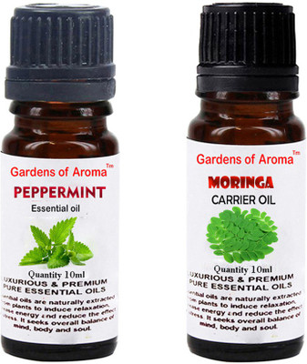 

Gardens Of Aroma Peppermint Essential Oil And Moringa Essential Oil(20 ml)