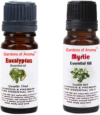 

Gardens Of Aroma Eucalyptus Essential Oil And Myrtle Essential Oil(20 ml)