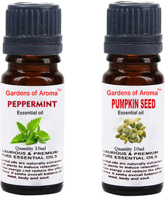 

Gardens Of Aroma Peppermint Essential Oil And Pumkinseed Essential Oil(20 ml)
