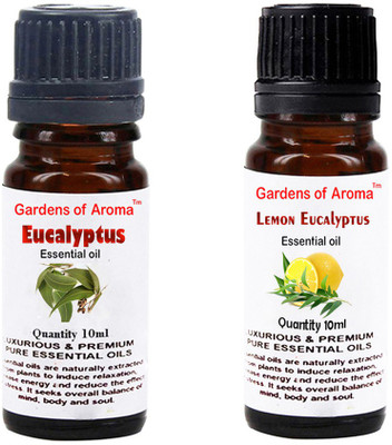 

Gardens Of Aroma Eucalyptus Essential Oil And Lemon eucalyptus Essential Oil(20 ml)