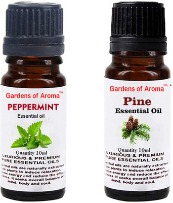 

Gardens Of Aroma Peppermint Essential Oil And Pine Essential Oil(20 ml)
