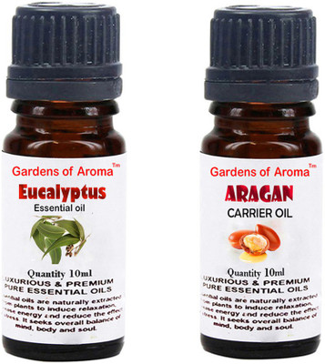 

Gardens Of Aroma Eucalyptus Essential Oil And Argan Carrier Oil(20 ml)