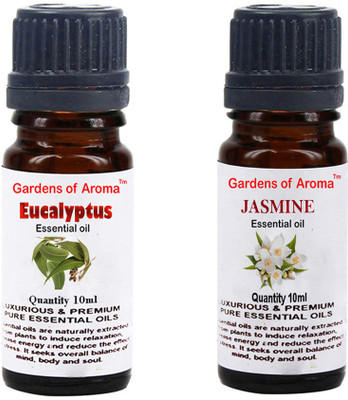 

Gardens Of Aroma Eucalyptus Essential Oil And Jasmine Essential Oil(20 ml)