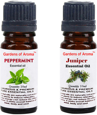 

Gardens Of Aroma Peppermint Essential Oil And Juniper Essential Oil(20 ml)
