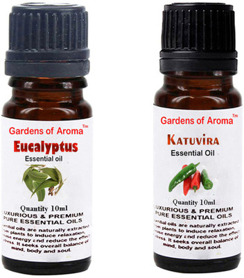 

Gardens Of Aroma Eucalyptus Essential Oil And Katuvira Essential Oil(20 ml)