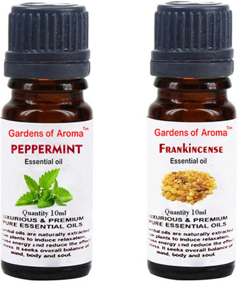 

Gardens Of Aroma Peppermint Essential Oil And Frankincense Essential Oil(20 ml)