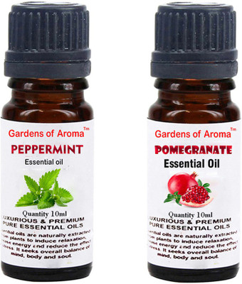 

Gardens Of Aroma Peppermint Essential Oil And Pomegranate Essential Oil(20 ml)
