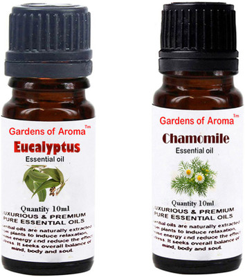 

Gardens Of Aroma Eucalyptus Essential Oil And Chamomile Essential Oil(20 ml)
