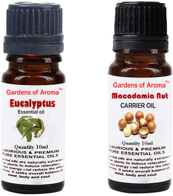 

Gardens Of Aroma Eucalyptus Essential Oil And Macadamia Nut Carrier Oil(20 ml)