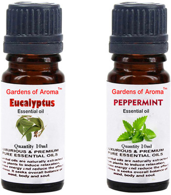 

Gardens Of Aroma Eucalyptus Essential Oil And Peppermint Essential Oil(20 ml)