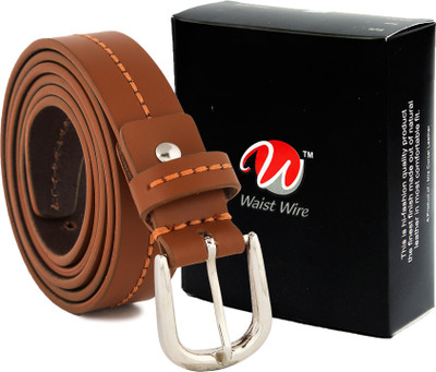 

Waist Wire Women Casual Tan Genuine Leather Belt