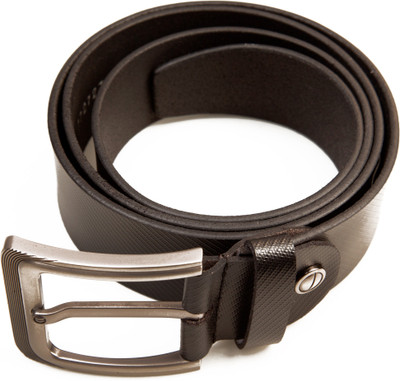 

Zeolix Men Casual Black Genuine Leather Belt