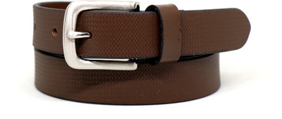 

Tops Men & Women Casual Brown Genuine Leather Belt