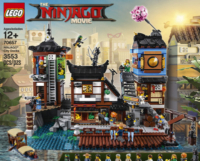 

Lego NINJAGO® City Docks (3553 Pcs)(Multicolor)