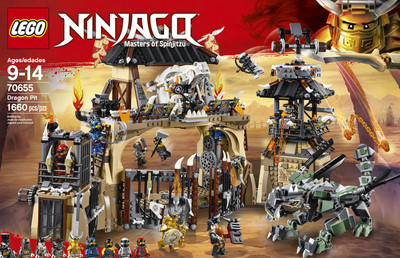 

Lego Dragon Pit (1660 Pcs)(Multicolor)