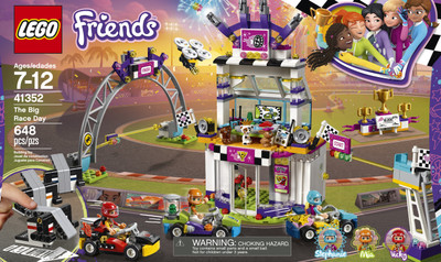 

Lego The Big Race Day (648 Pcs)(Multicolor)