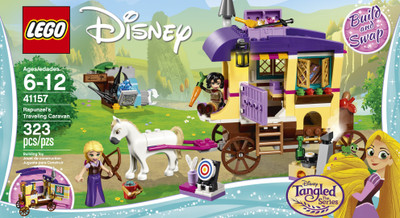 

Lego Rapunzel's Traveling Caravan (323 Pcs)(Multicolor)