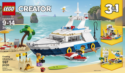 

Lego Cruising Adventures (597 Pcs)(Multicolor)