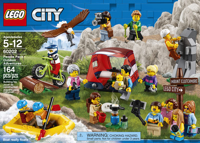 

Lego People Pack - Outdoor Adventures (164 Pcs)(Multicolor)