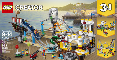 

Lego Pirate Roller Coaster (923 Pcs)(Multicolor)
