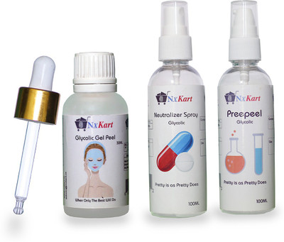 

NxKart Glycolic Peel With Pre Peel And Neutralizer Spray(300 g)