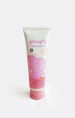 

ospa 100% Natural Baby Bath and Shampoo 2-in-1 Almond and Milk (100ml)(100 ml)