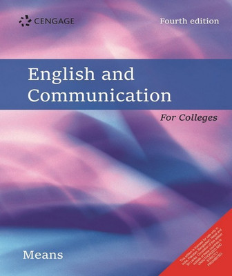 English and Communication for Colleges(English, Paperback, Means Thomas L.)