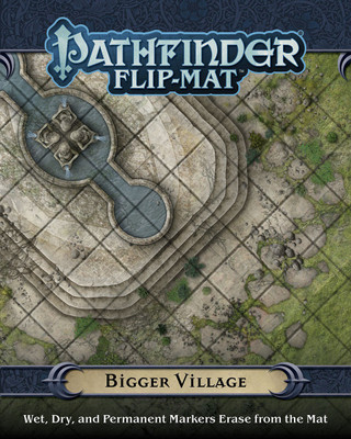 Pathfinder Flip-Mat: Bigger Village(English, Game, Engle Jason A.)