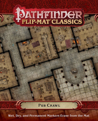 Pathfinder Flip-Mat Classics: Pub Crawl(English, Game, Engle Jason A.)