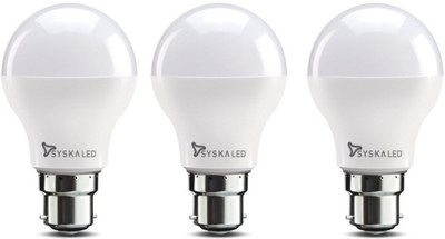 

Syska Led Lights 7 W Standard B22 LED Bulb(White, Pack of 3)