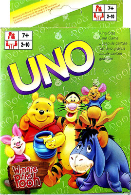 

Golden Feather Winnie The Pooh Uno Cards(Green)