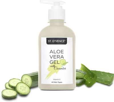 

ST. D'VENCÉ Aloe Vera & Cucumber Gel ( No Parabens | No Mineral Oil)(250 ml)