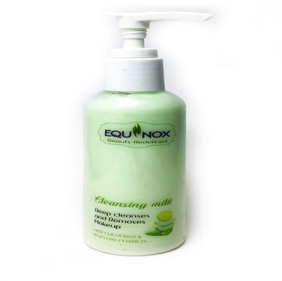 

EQUINOXBLISS Equinox Cucumber / Aloevera Cleansing Milk/Facial Cleanser with 100ml(100 ml)