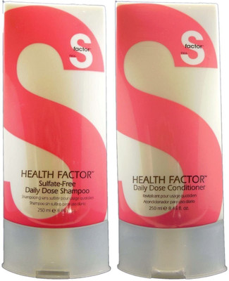 

TIGI factor Health Factor -Sulfate Free Shampoo and Conditioner DUO, 8.45 oz each(Set of 1)